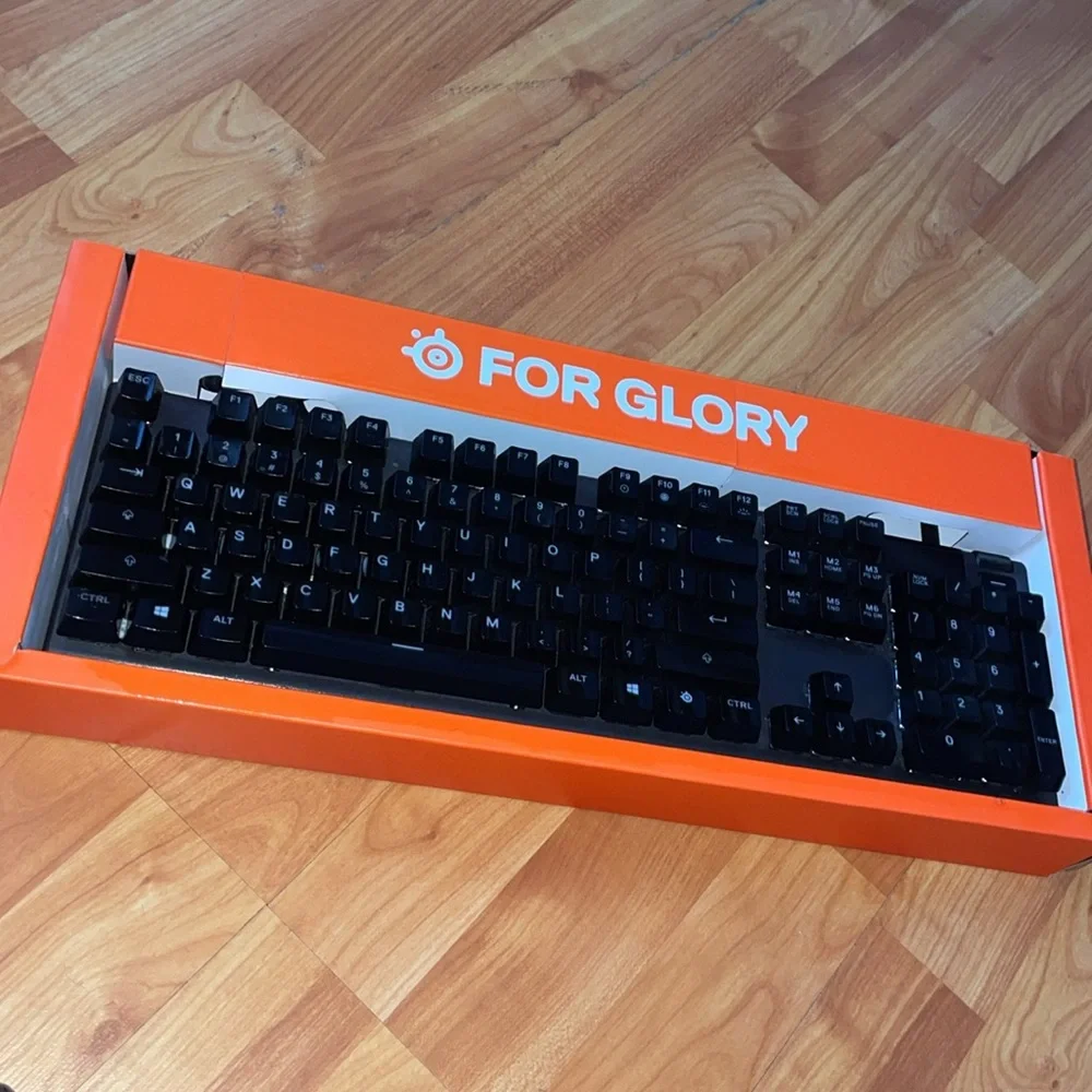 steelseries apex pro mechanical gaming keyboard